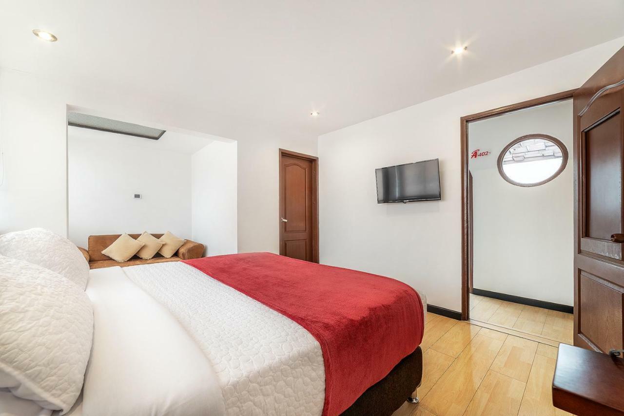 Hotel San Angel Corferias Bogotá Zewnętrze zdjęcie