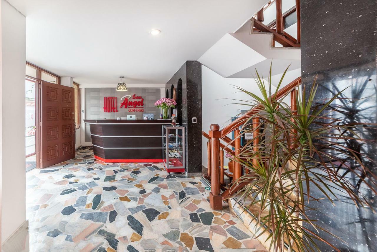 Hotel San Angel Corferias Bogotá Zewnętrze zdjęcie