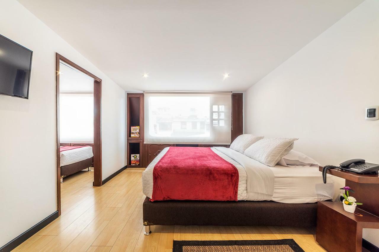 Hotel San Angel Corferias Bogotá Zewnętrze zdjęcie